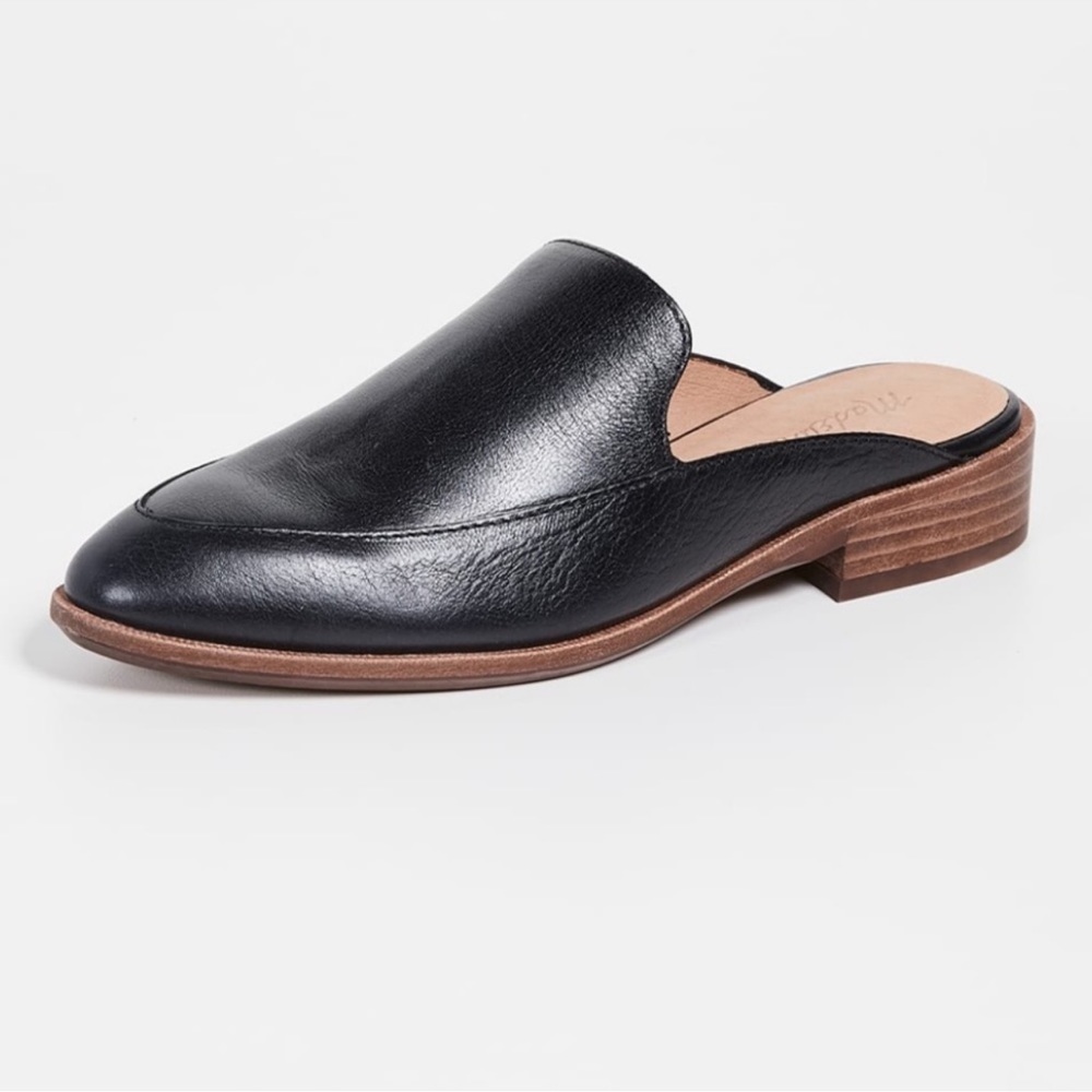 Madewell Black Leather Frances Mule - Picture 11 of 11